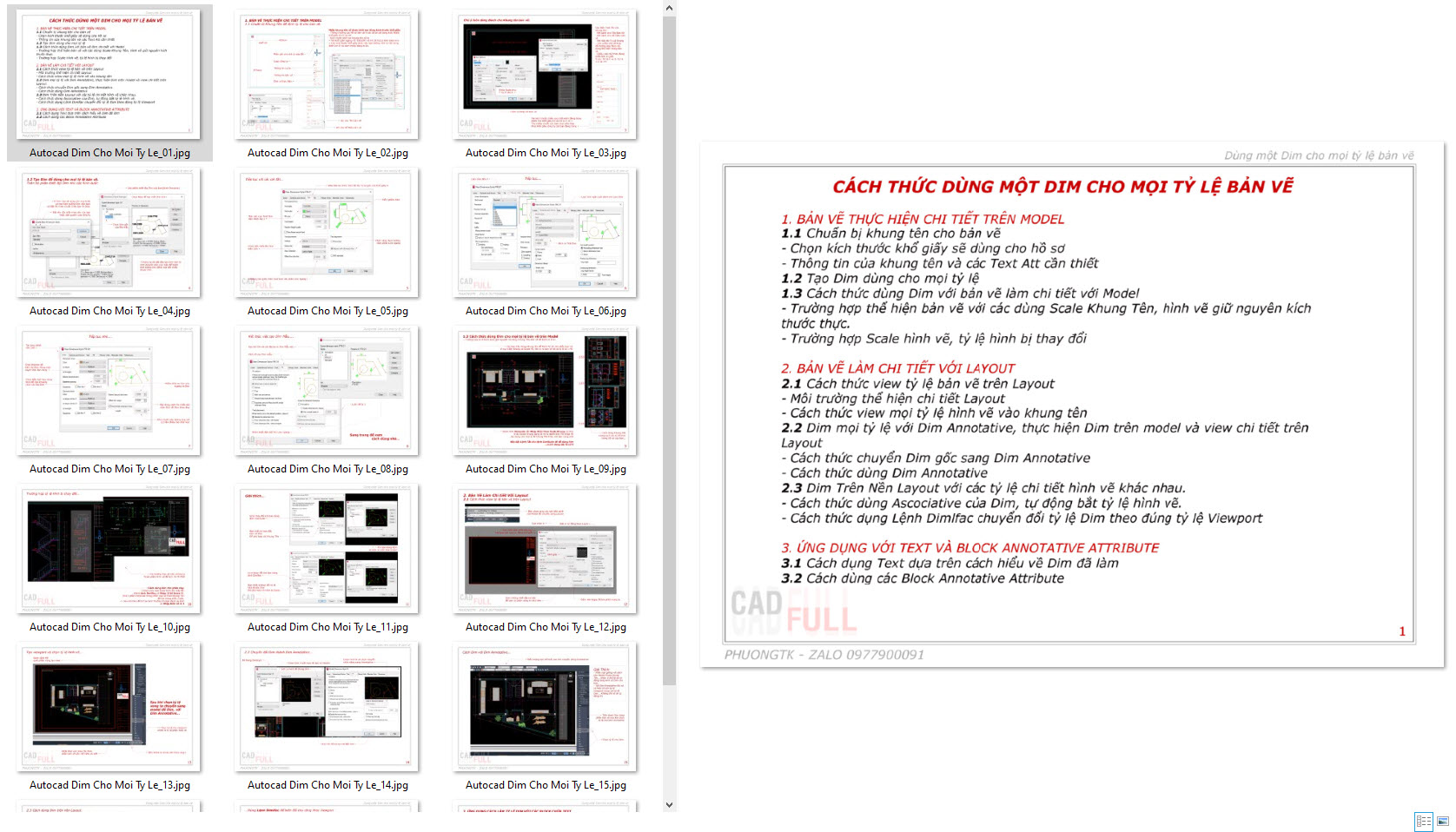 Hướng Dẫn Dùng Một Dim Cho Mọi Tỷ Lệ Bản Vẽ Autocad